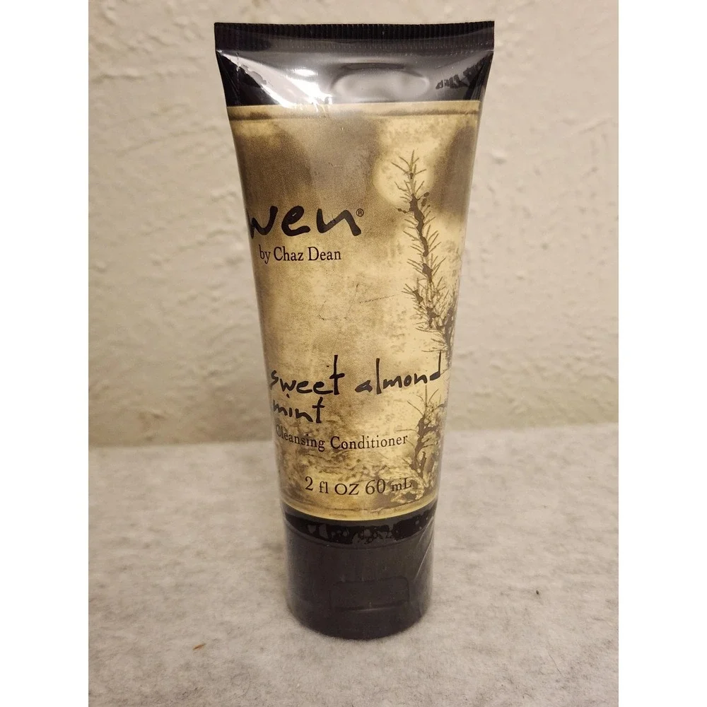 WEN by Chaz Dean Sweet Almond Mint Cleansing Conditioner 2 fl oz‎ 60 mL Travel
